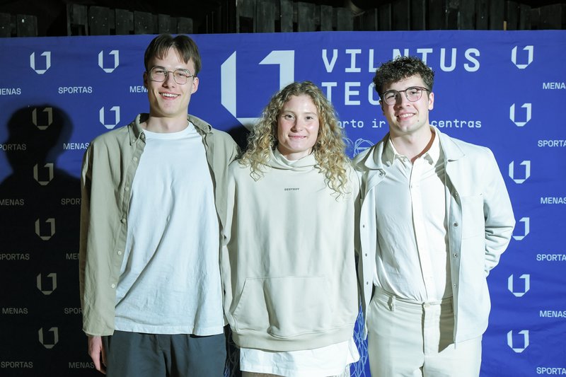 Apdovanoti VILNIUS TECH sportininkai ir menininkai